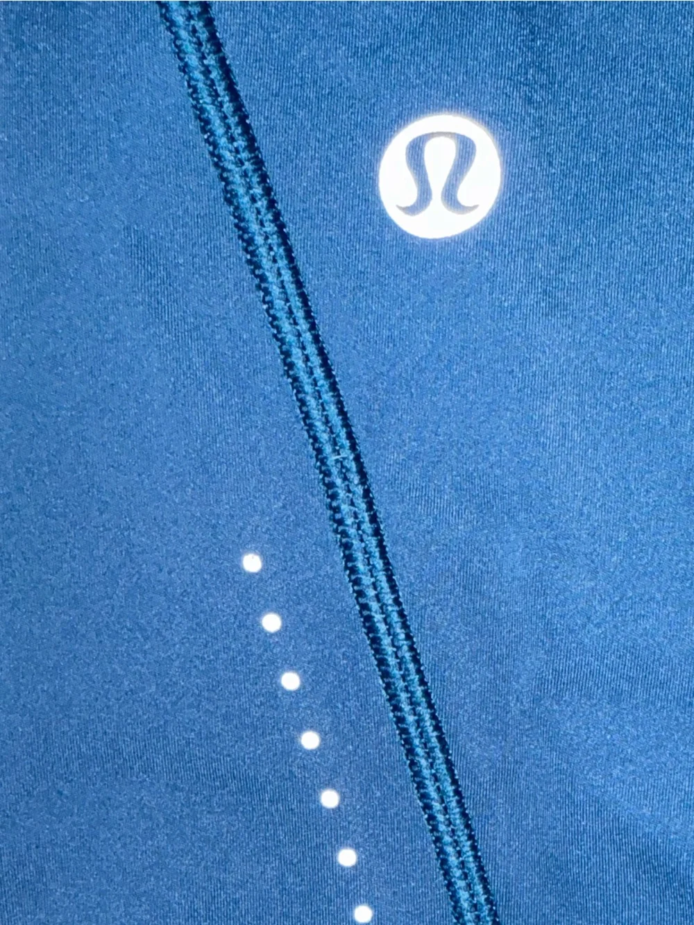 Lululemon Time To Sweat Blue Active Cropped 23” Leggings